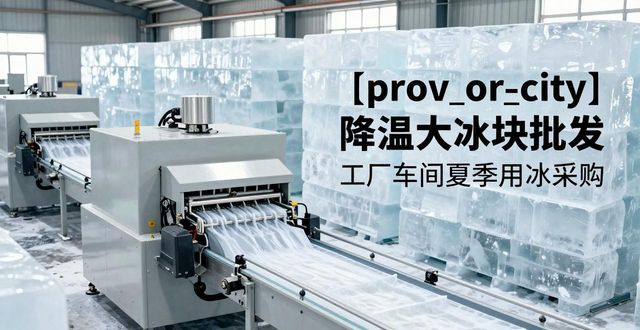 武进降温大冰块批发 工厂车间夏季用冰采购