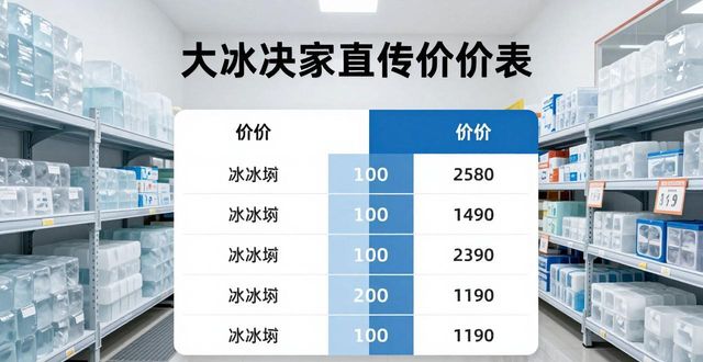 大冰块批发厂家怎么选？武进直供渠道靠谱吗